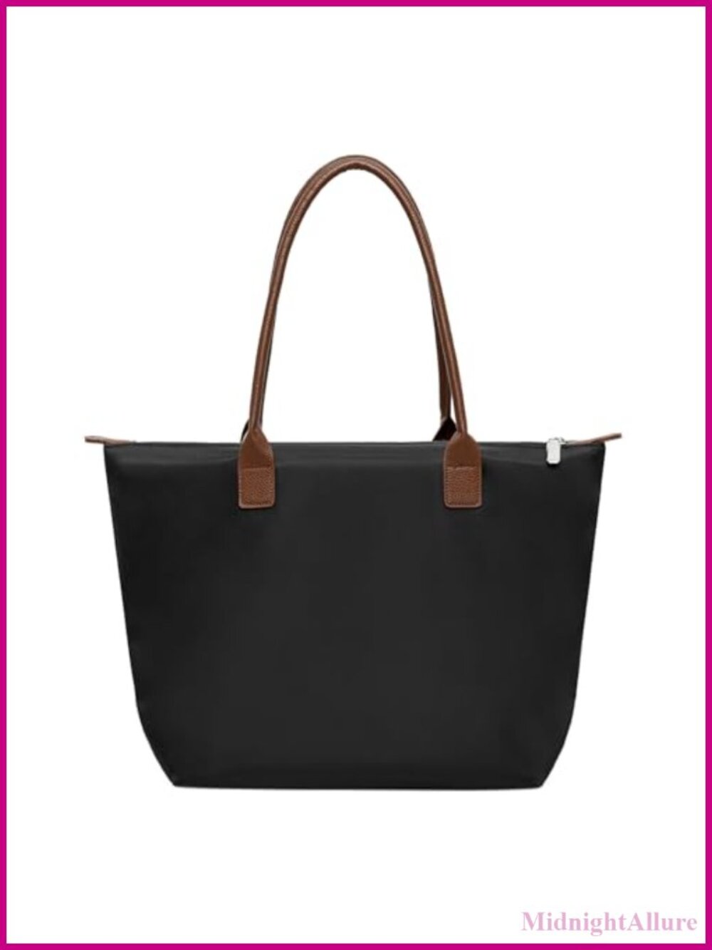 Large Lightweight Nylon Tote Bag Water Resistant Shoulder Handbag Travel